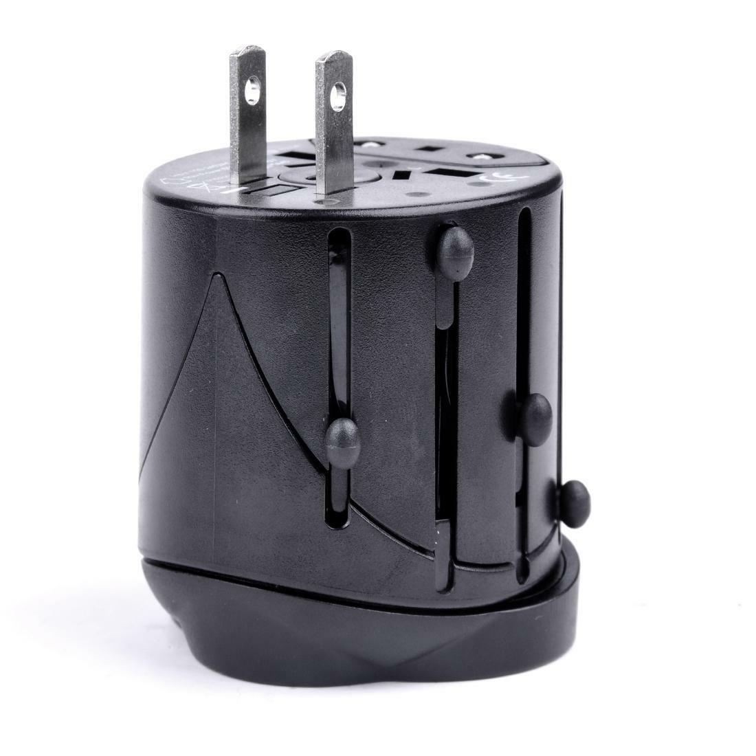 1PCS Universal Power Plug Adapter Four Plug Types Interchangeable AC 240V / 120V