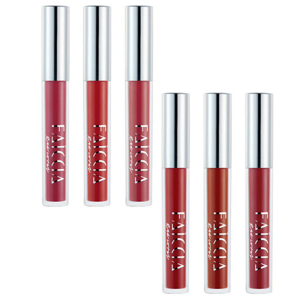 Makeup Velvet Matte Lip Glaze Lipstick Gloss Long Lasting Peach Bean Paste