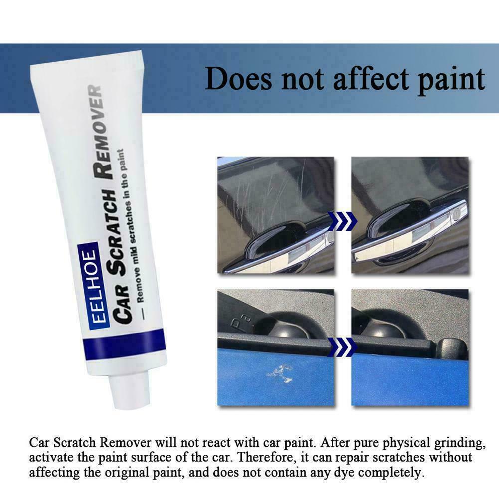 Car Scratch Remover Nano Polish Cloth +Paint Scuffs Compound Paste Body W0O2