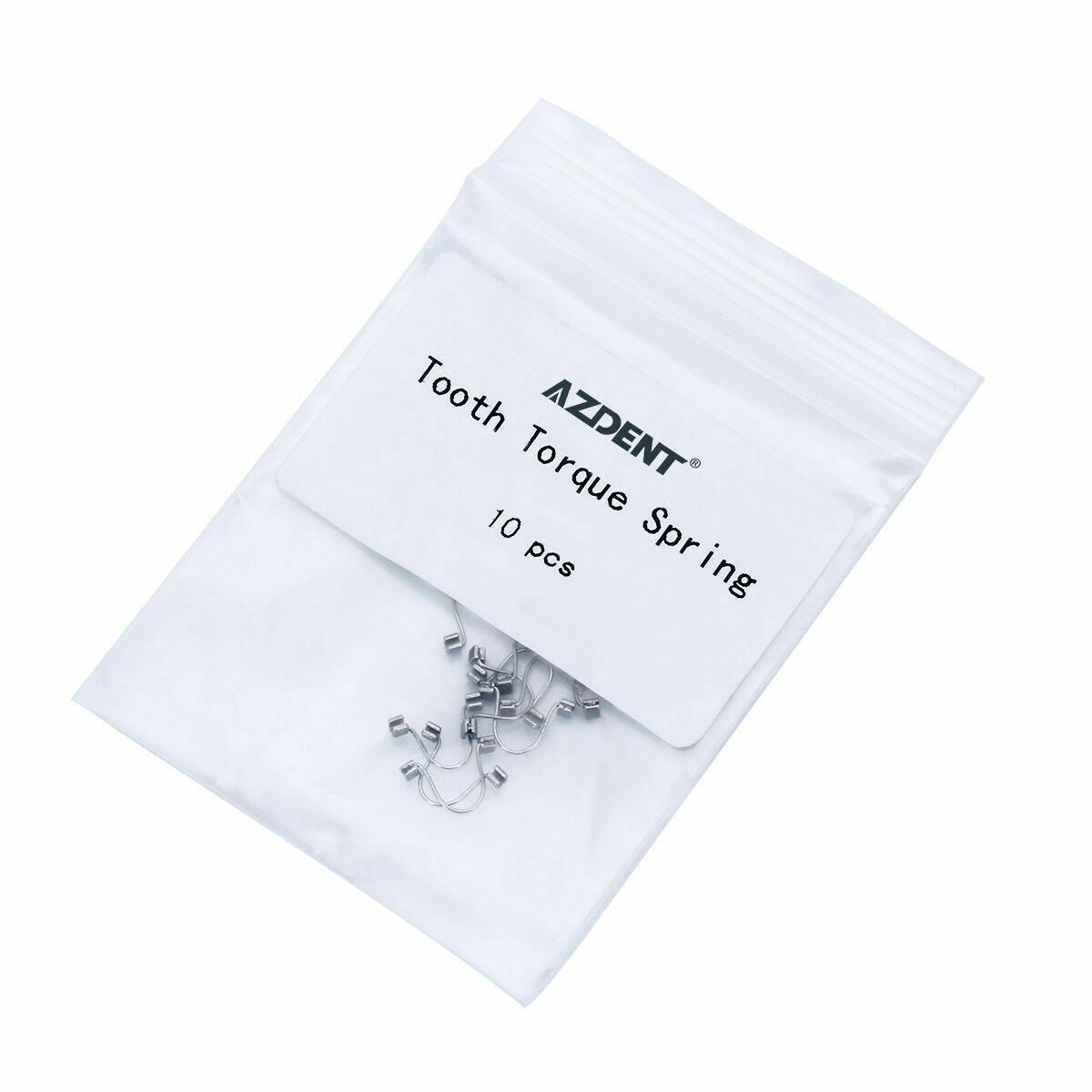 50X Dental Orthodontic Single Anterior Teeth Torque Spring Rectangular 10pcs/Bag