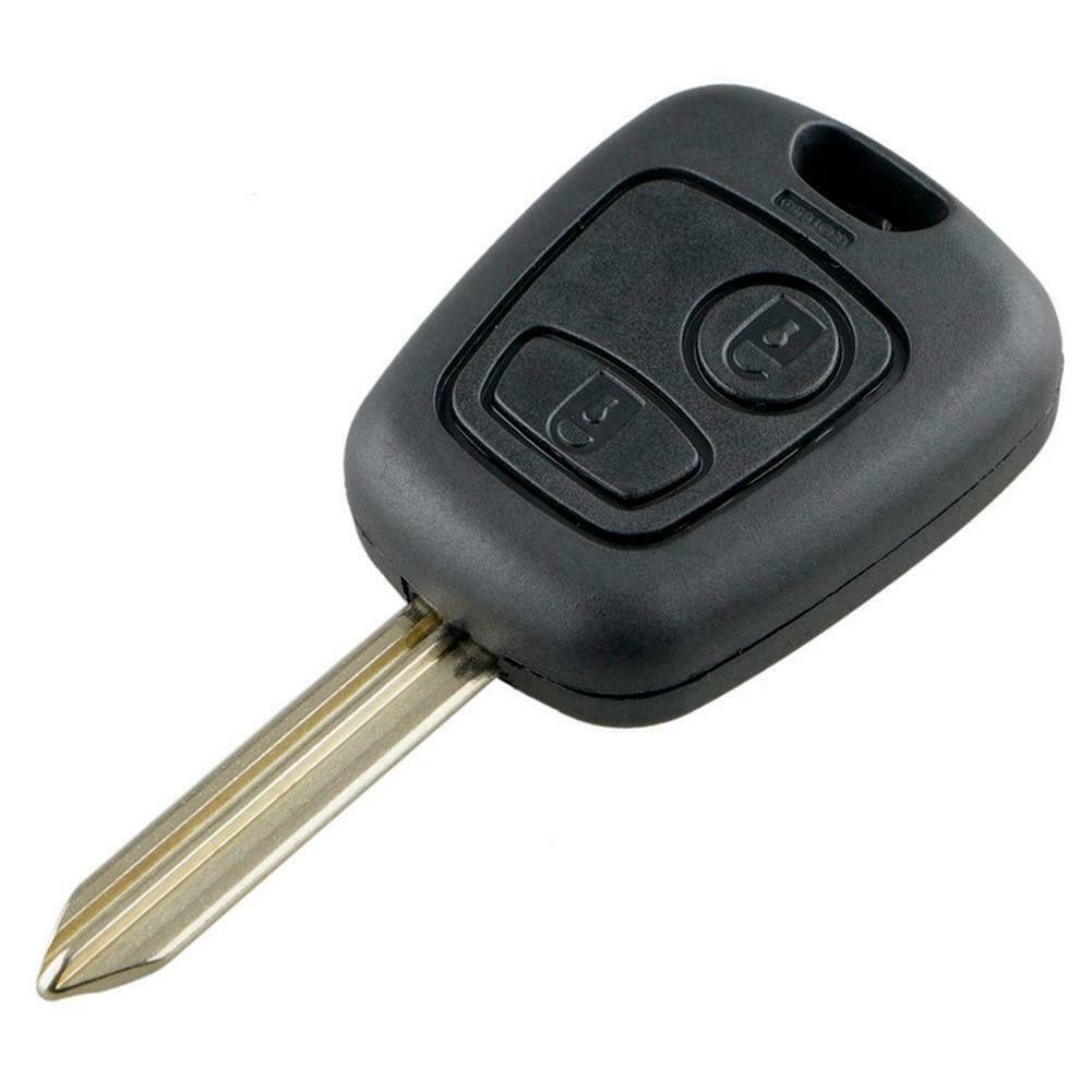 2 Buttons Remote Car Key Fob Case Blank Key Shell for Citroen Saxo Berlingo C#P5
