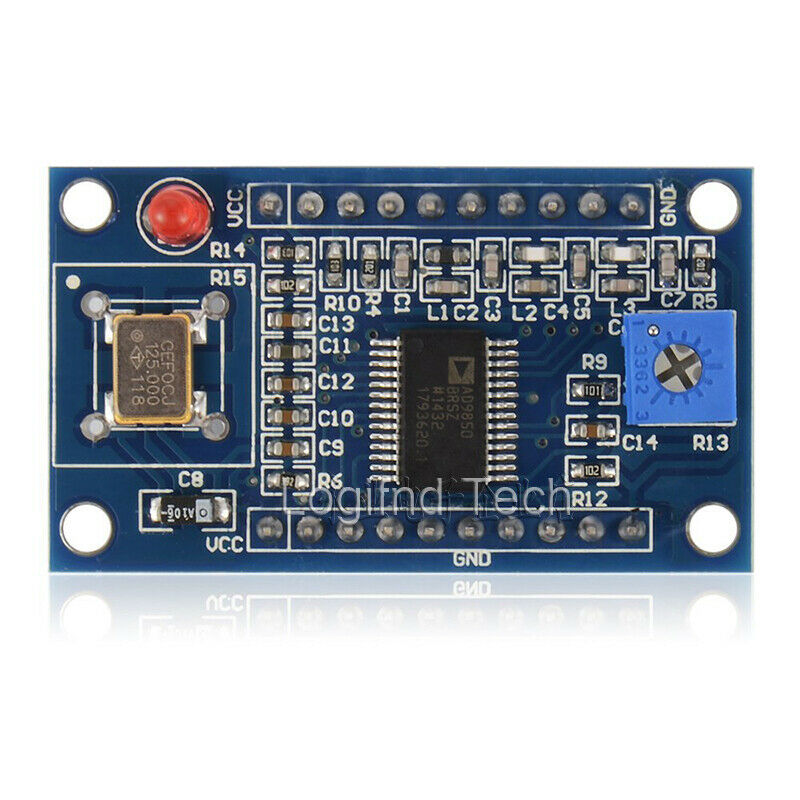 AD9850 DDS RF Generator RF Signal Source 0-40MHz 2 Sine Wave and 2 Square Wave