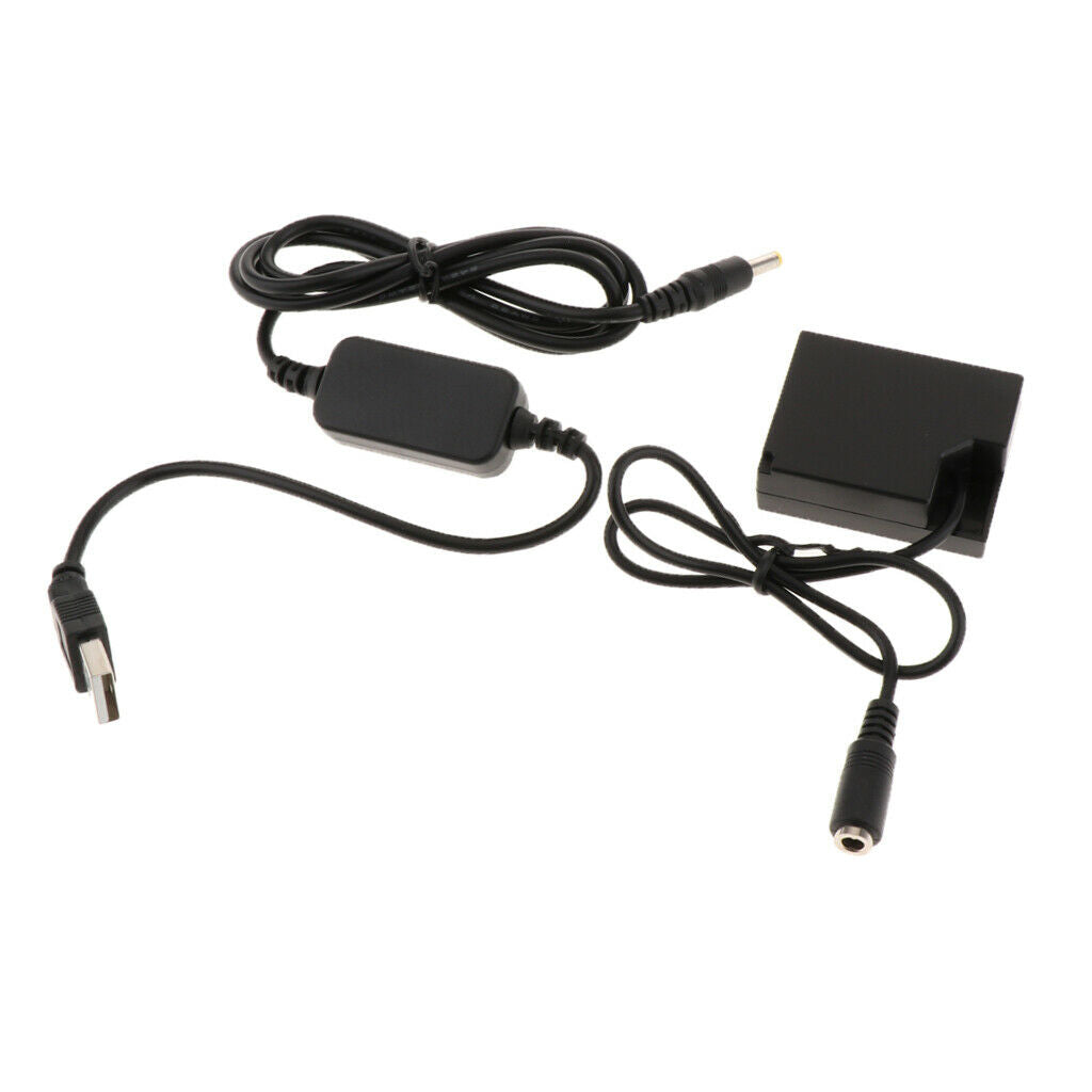 CP-W126 Dummy Battery DC Coupler + Cable For Fuji X-A1 X-A2 X-A3 X-E1 X-E2 X-E2S