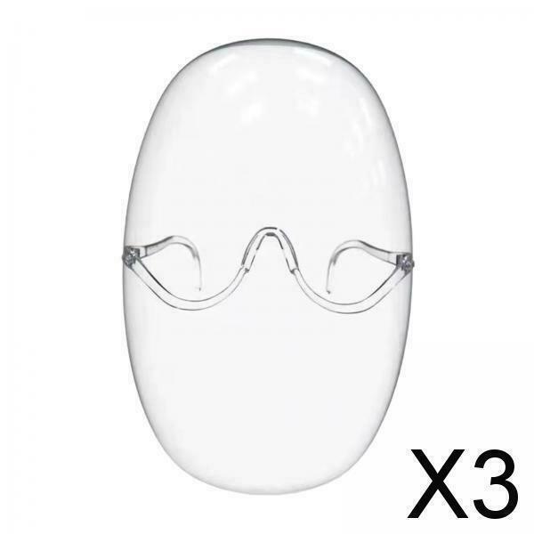 3X Face Shield Safety Full Face Sunglasses Easy Clean Lightweight Dustproof