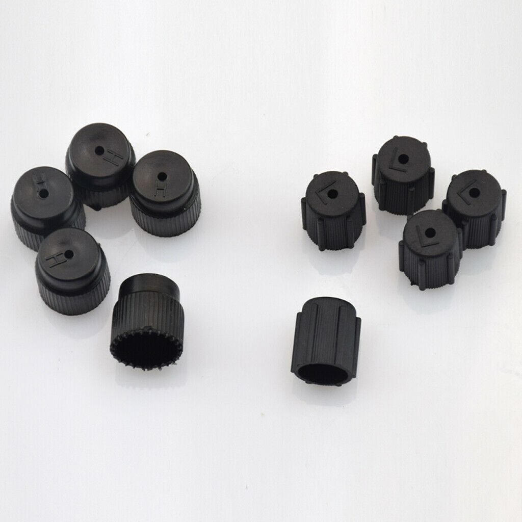 10x R134a 13mm & 16mm Air Conditioning Service Charging Port Service Caps High &