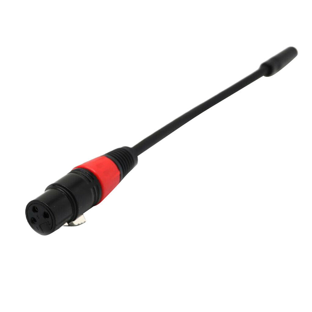 3.5mm Stereo Female to XLR Female Microphone Amplifier Adapter Cable 0.2m