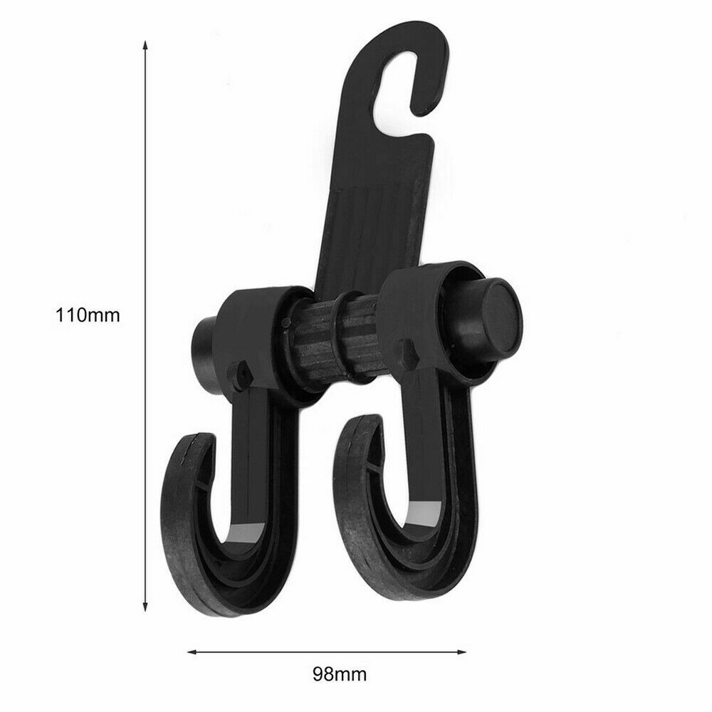Car Seat Back Storage Hook Sundries Hanger Bag Holder Universal Multifunction X1