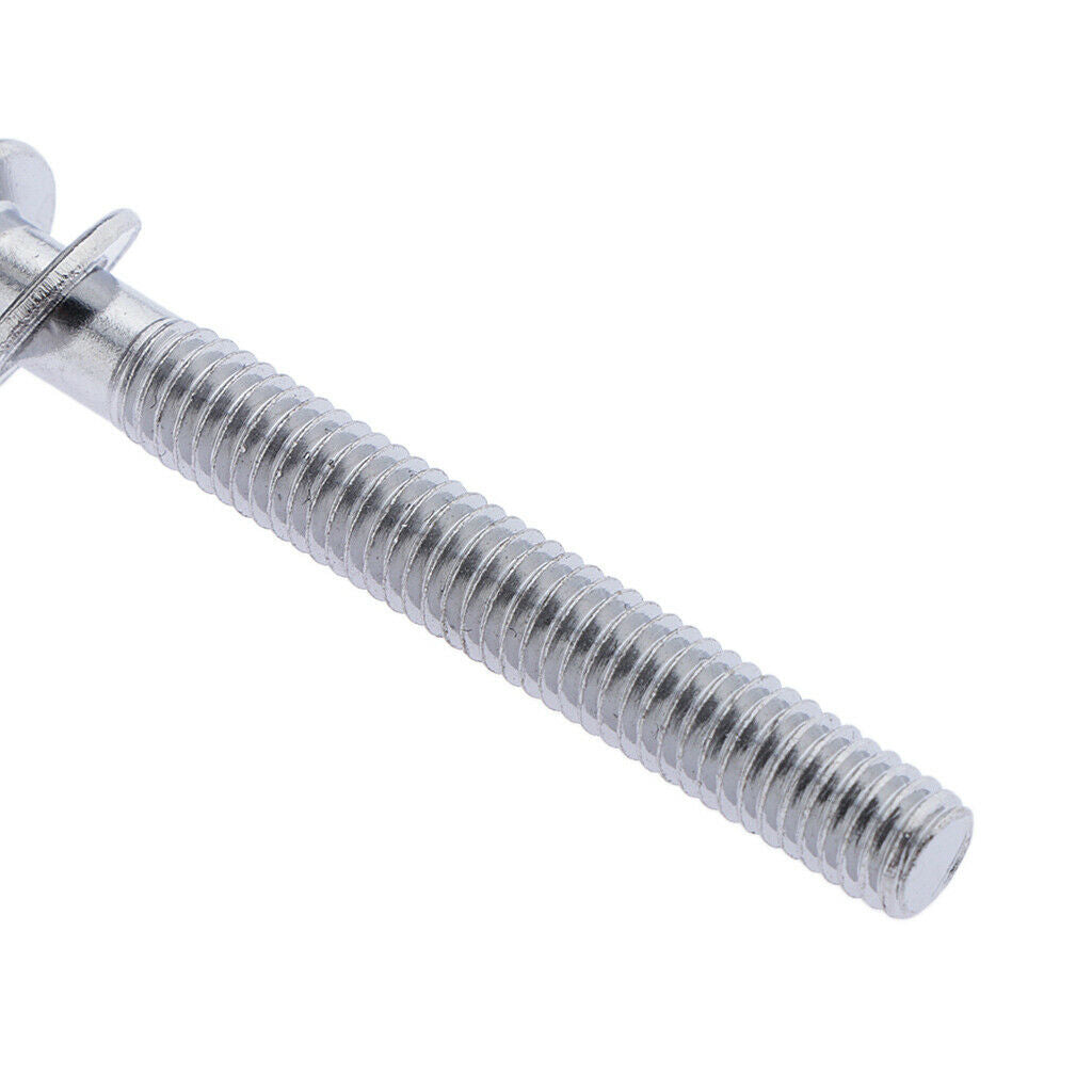 5 Chrome Drum Tension Rods 45/55/65/75mm for Tom Snare Build Repair 55mm