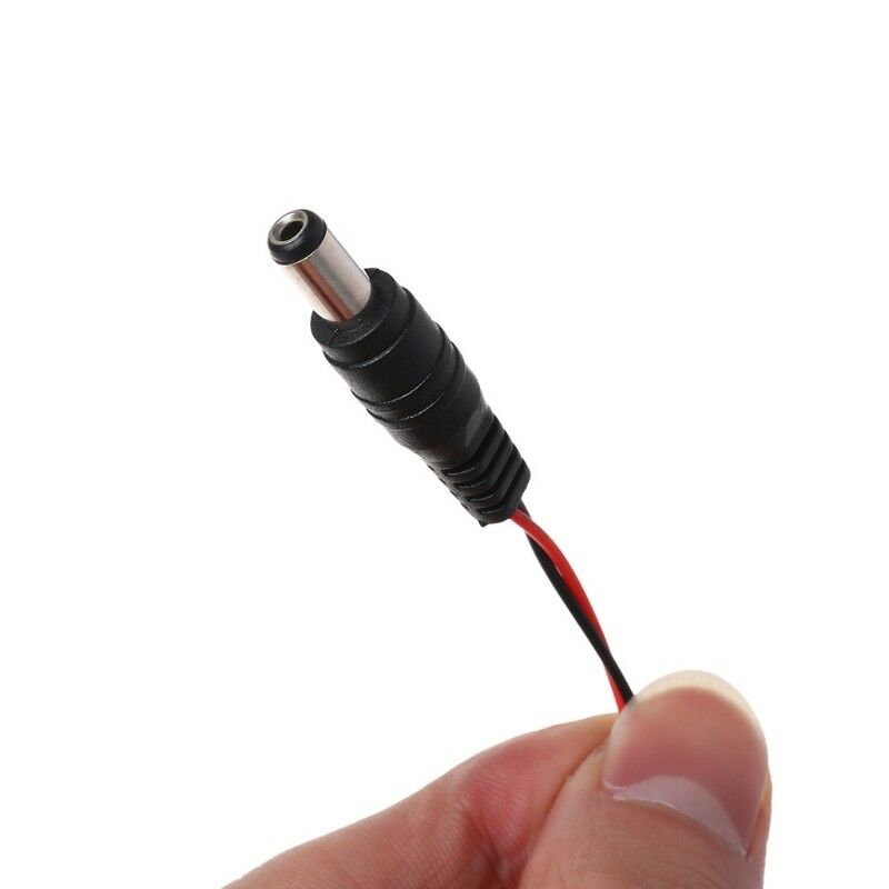 4 pcs 9V PP3 Power Cable Battery Clip With 2.1mm ID X 5.5mm DC outer Plug End