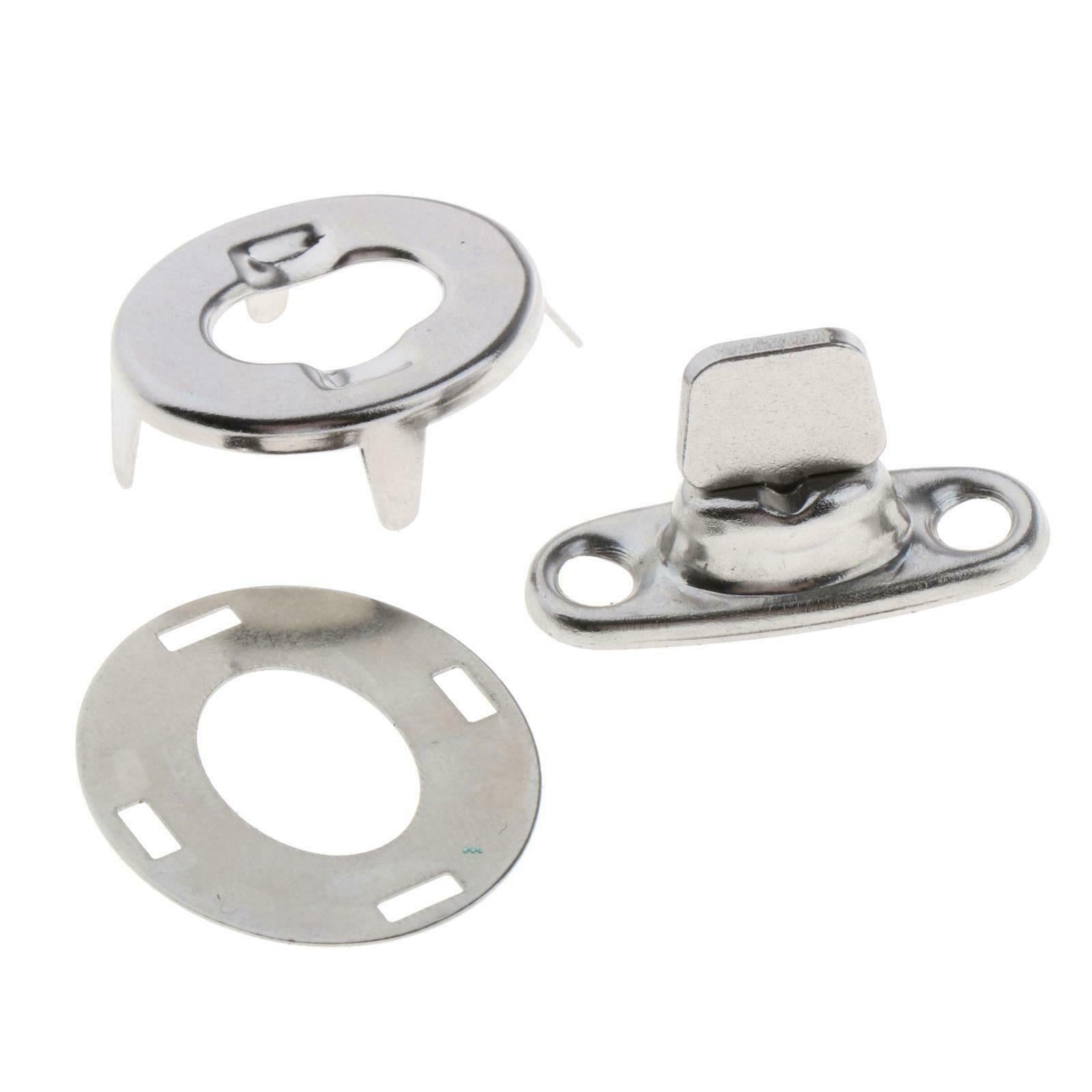 Knob Lock Marine Boat Cover Canopy Mounting Kit, Brass