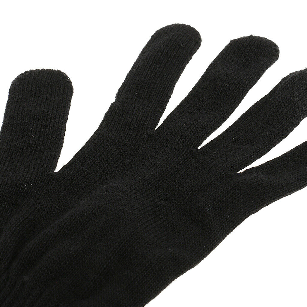 3x Perming Heat Resistant Glove Curling Wand Flat Iron Hand Protecting Mitt