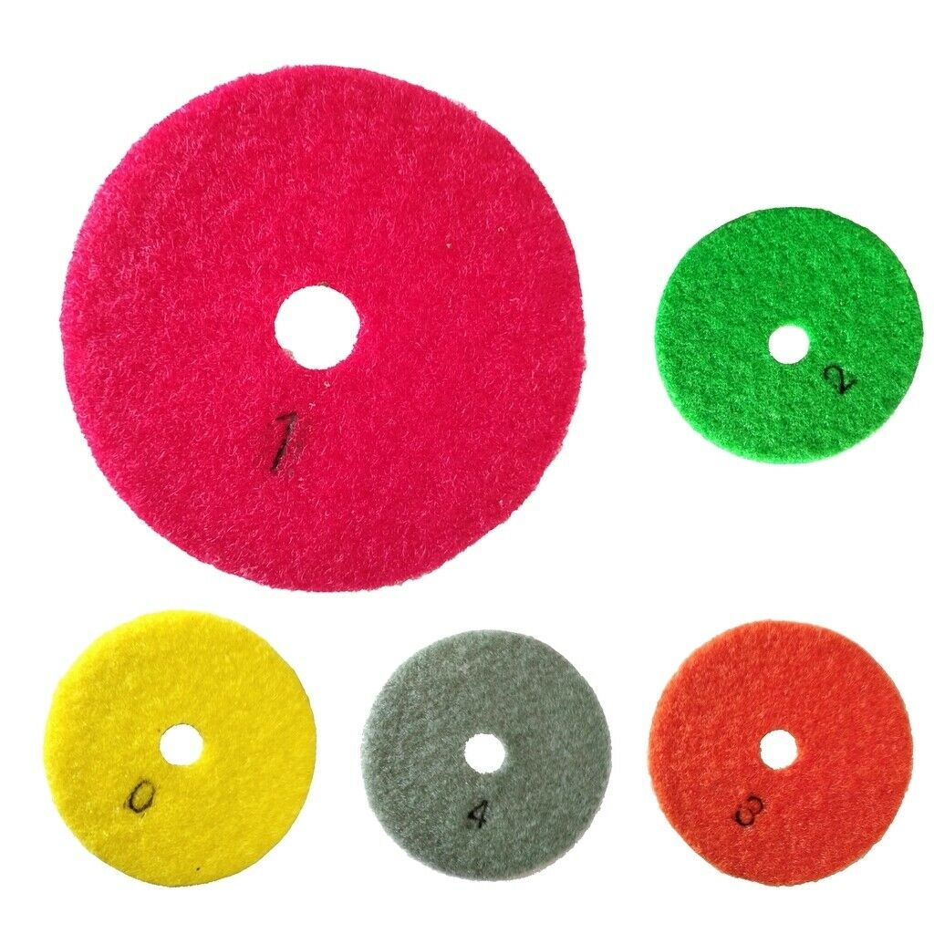 3inch 80mm Diamond Dry Polishing Pads for Concrete Granite Stone Marble 500
