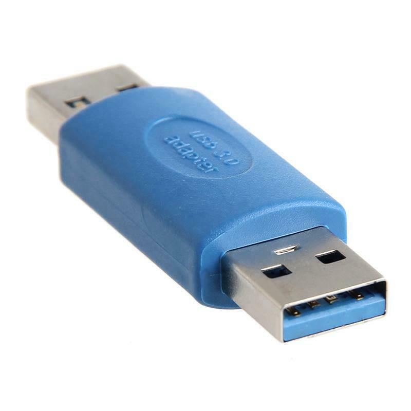 New USB 3.0 A Male To A Male M-M Coupler Adapter Connector
