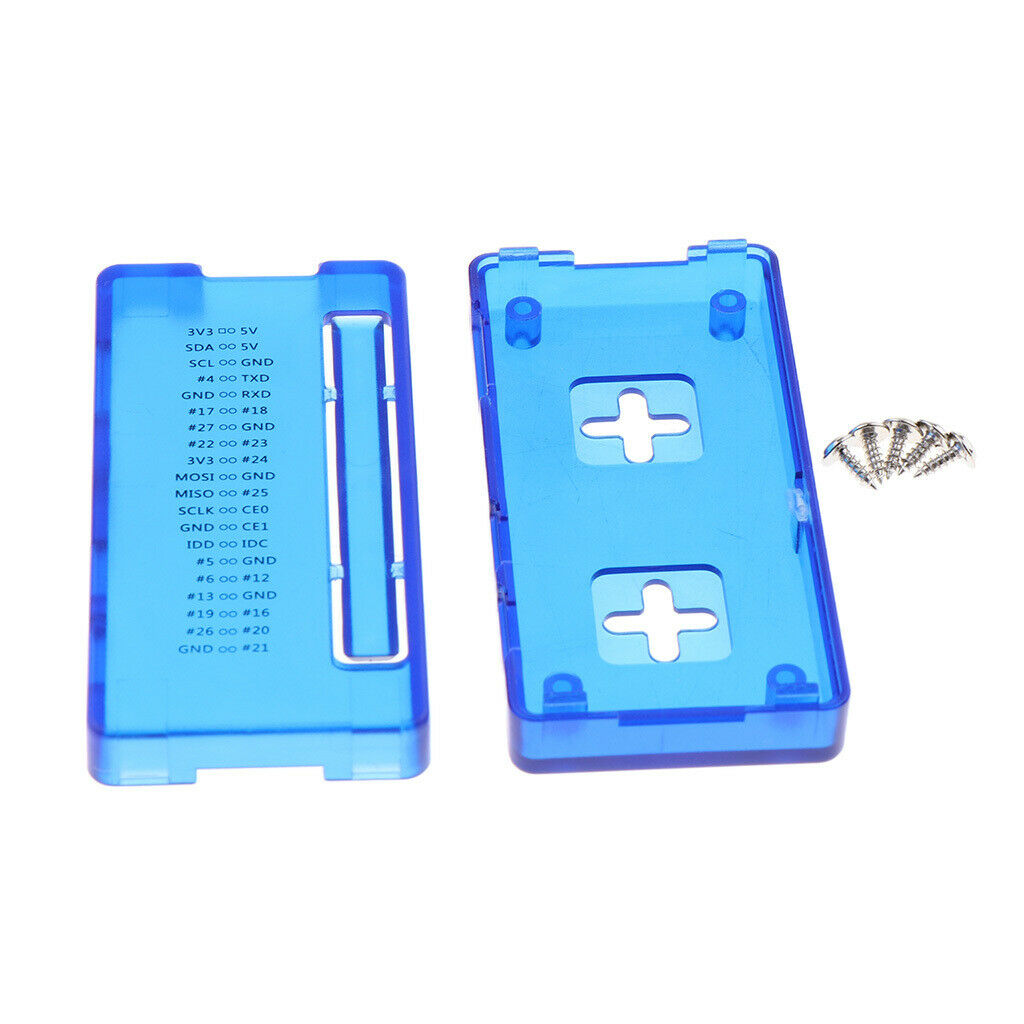 Blue ABS Case Box Shell for Raspberry Pi Zero W/Zero 1.3