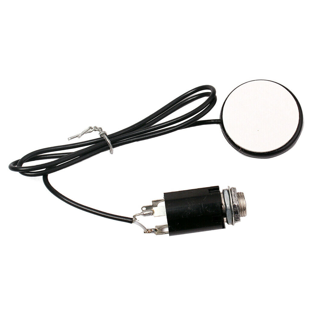 Universal 6.35 Single Audio Acoustic Transducer Guitar Pickup Accessories