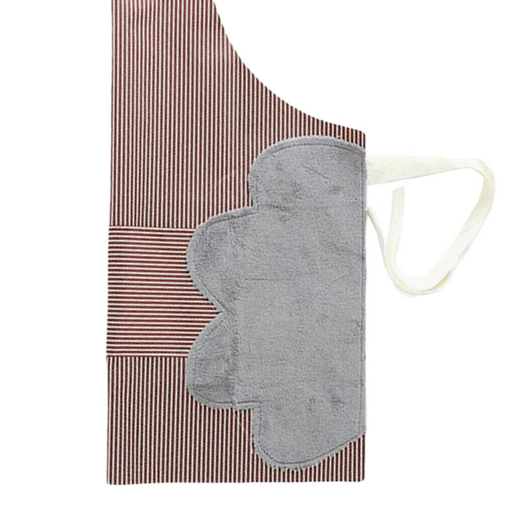 Kitchen Apron Smock for Cooking Women and Men Waterproof Oil Proof Coffee