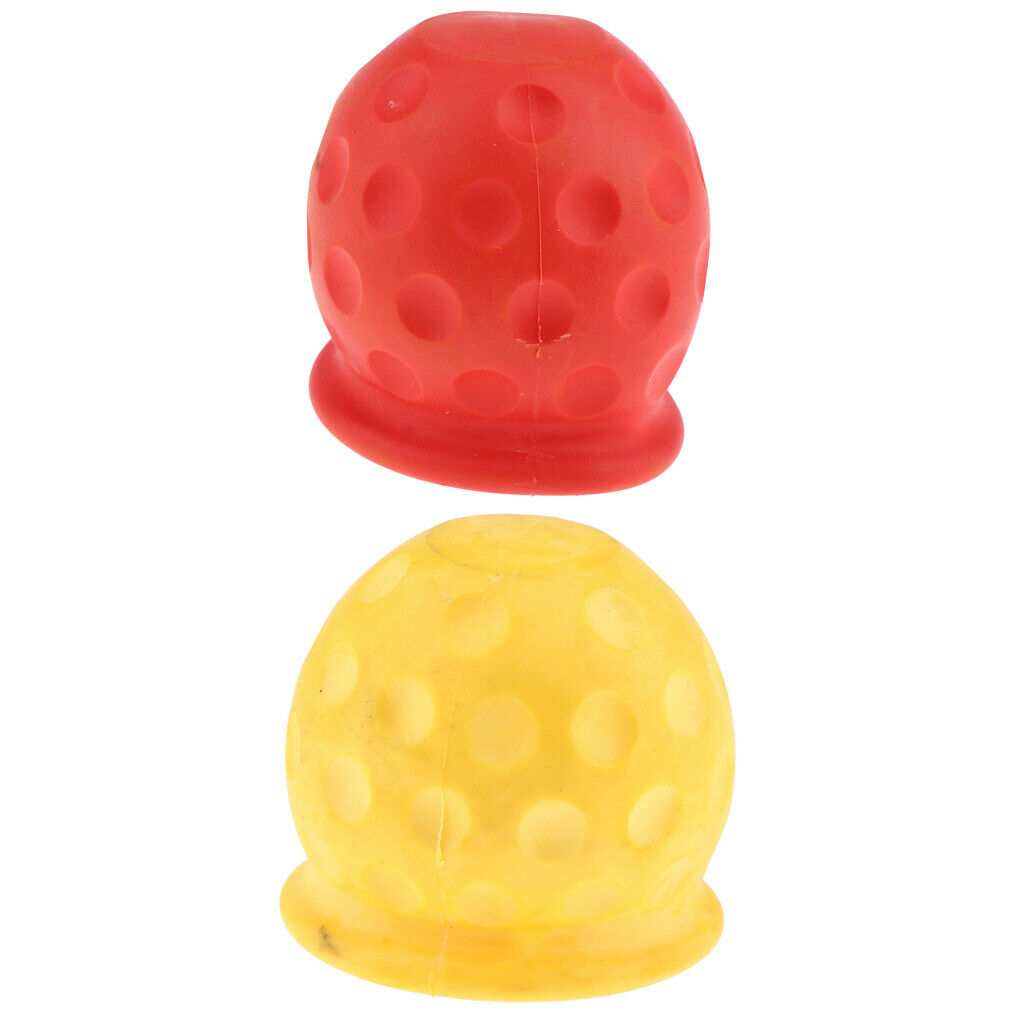 2 Pcs Auto Tow Bar Ball Top   Towbar Cover