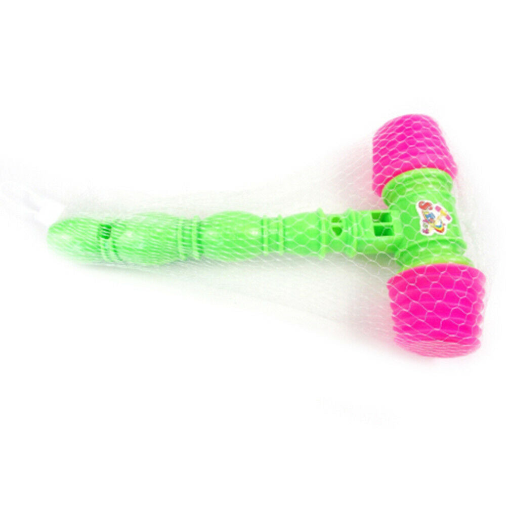 25cm Plastic Whistle Training Toddler Baby Kids Handle Hammer Noisy Whist.l8