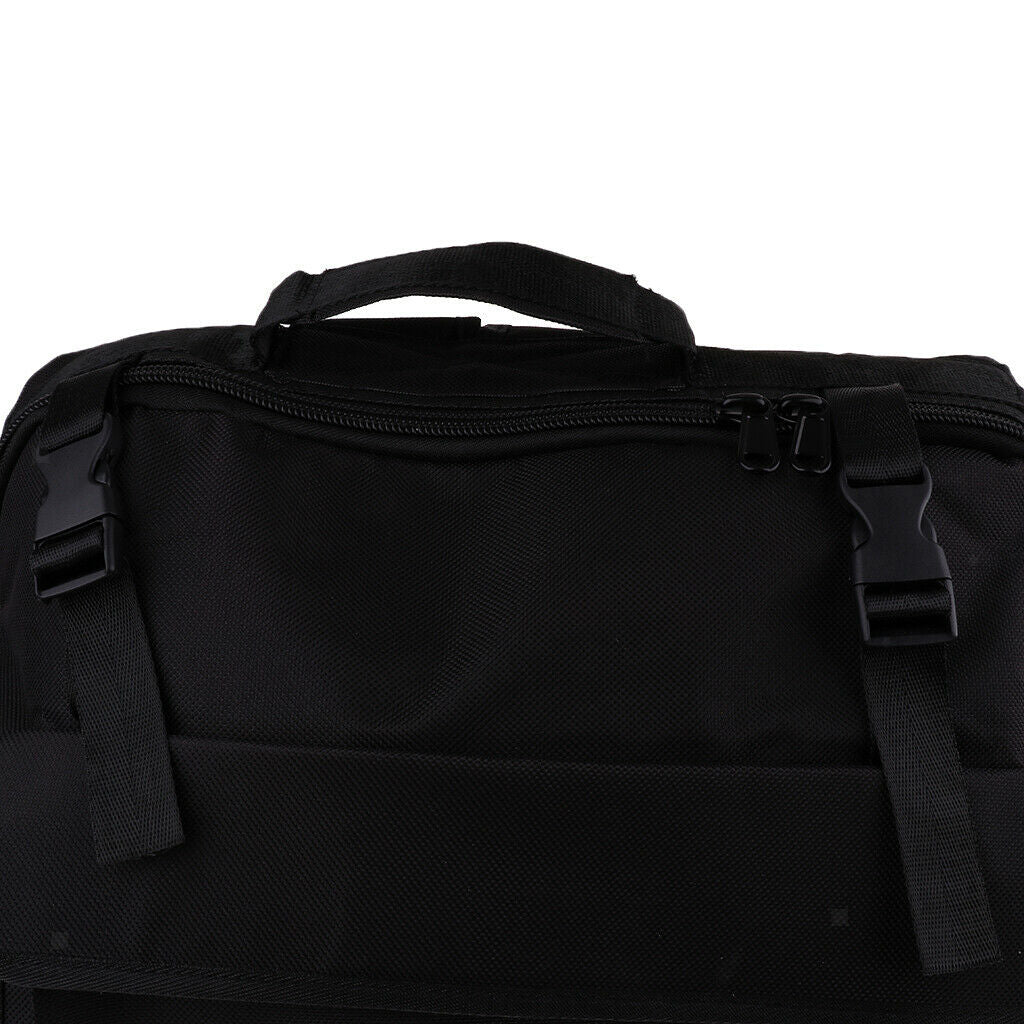 Bass Piano Accordion Backpack Big Storage Carry Bag for 60 Bass Accordion
