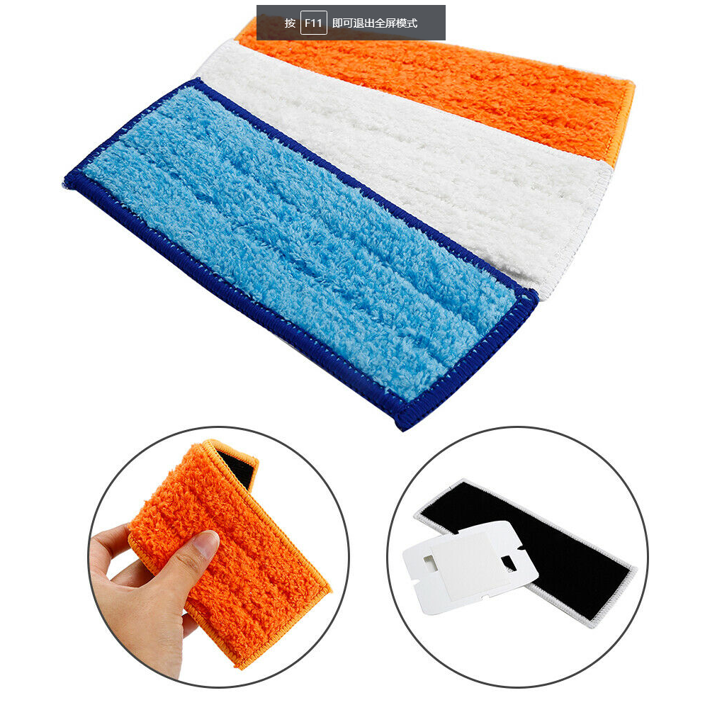 For iRobot Braava Jet 240/241 3 Pcs Mopping Pads Reusable Damp & Dry Mop New