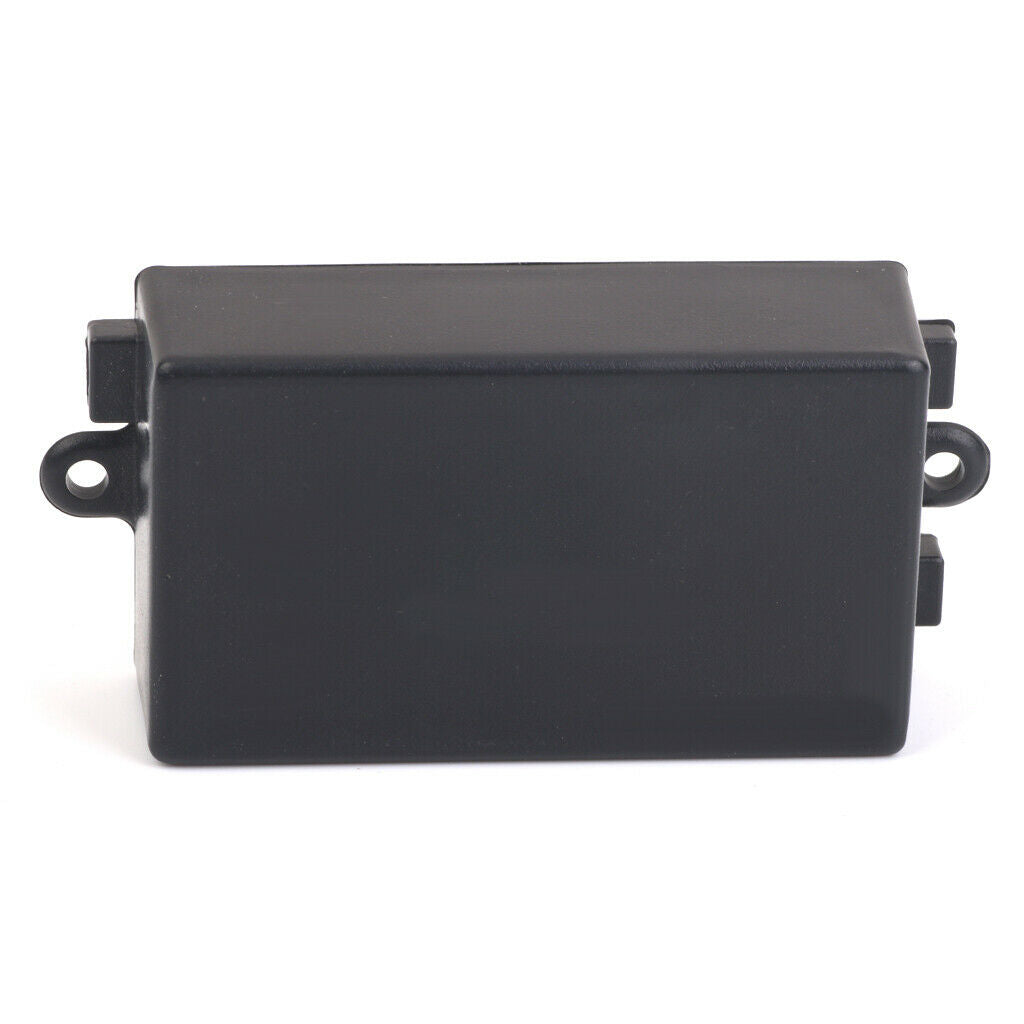 65x38x22mm Plastic Enclosure Terminal Box for Electronic Circuit Black DIY