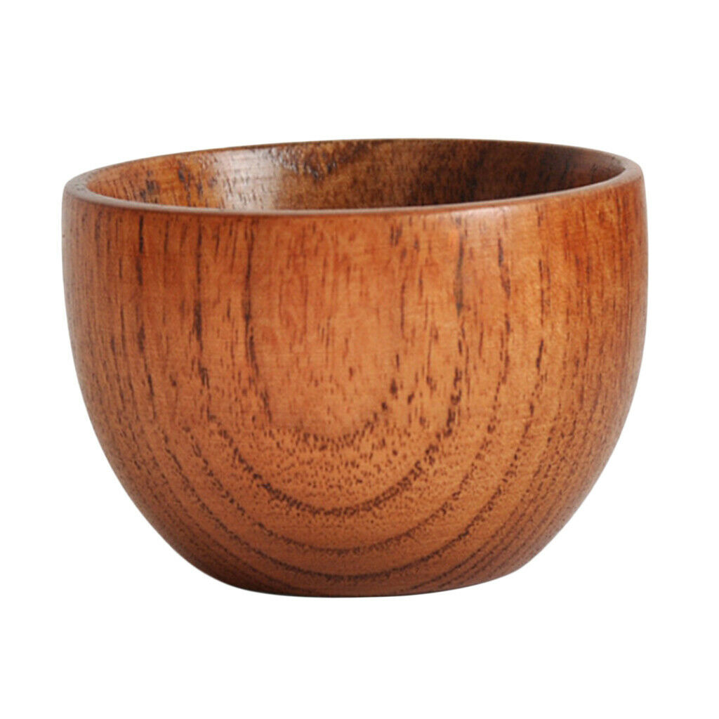 75ml Handmade Mini Wooden Tea Cup Drinking Cup Mug for Beer Eco Friendly