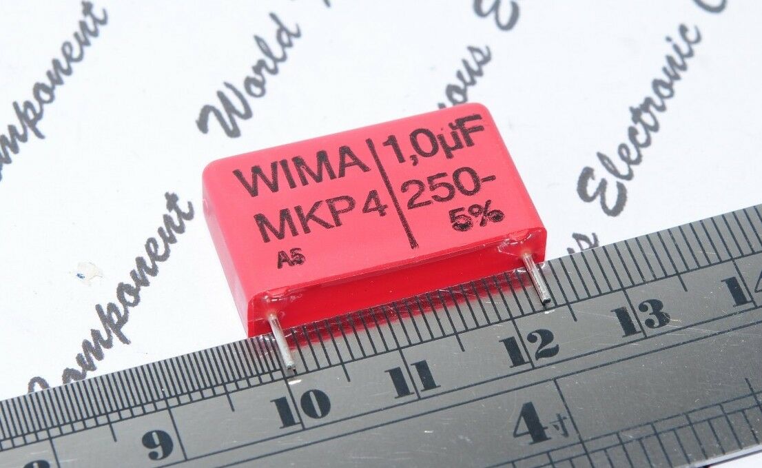 5pcs - WIMA MKP4 1uF (1µF) 250V 5% pitch:22.5mm Capacitor MKP4F041005D00JSSD