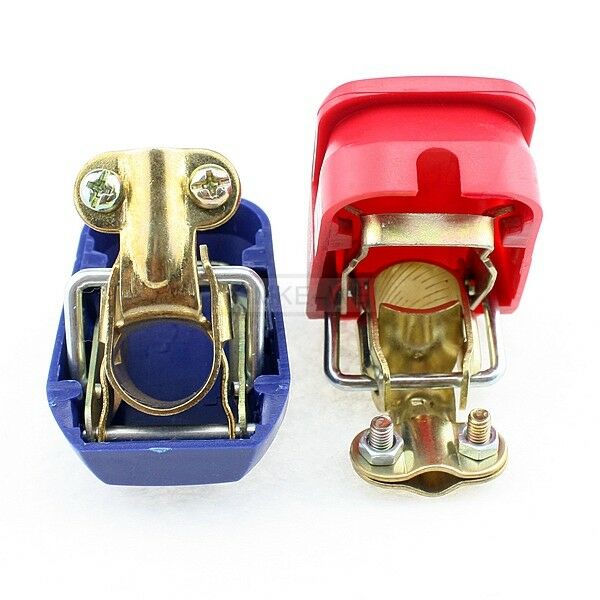 1 Pair Quick Release Battery Terminal Clip Connector Clamp for Car Boat Caravan