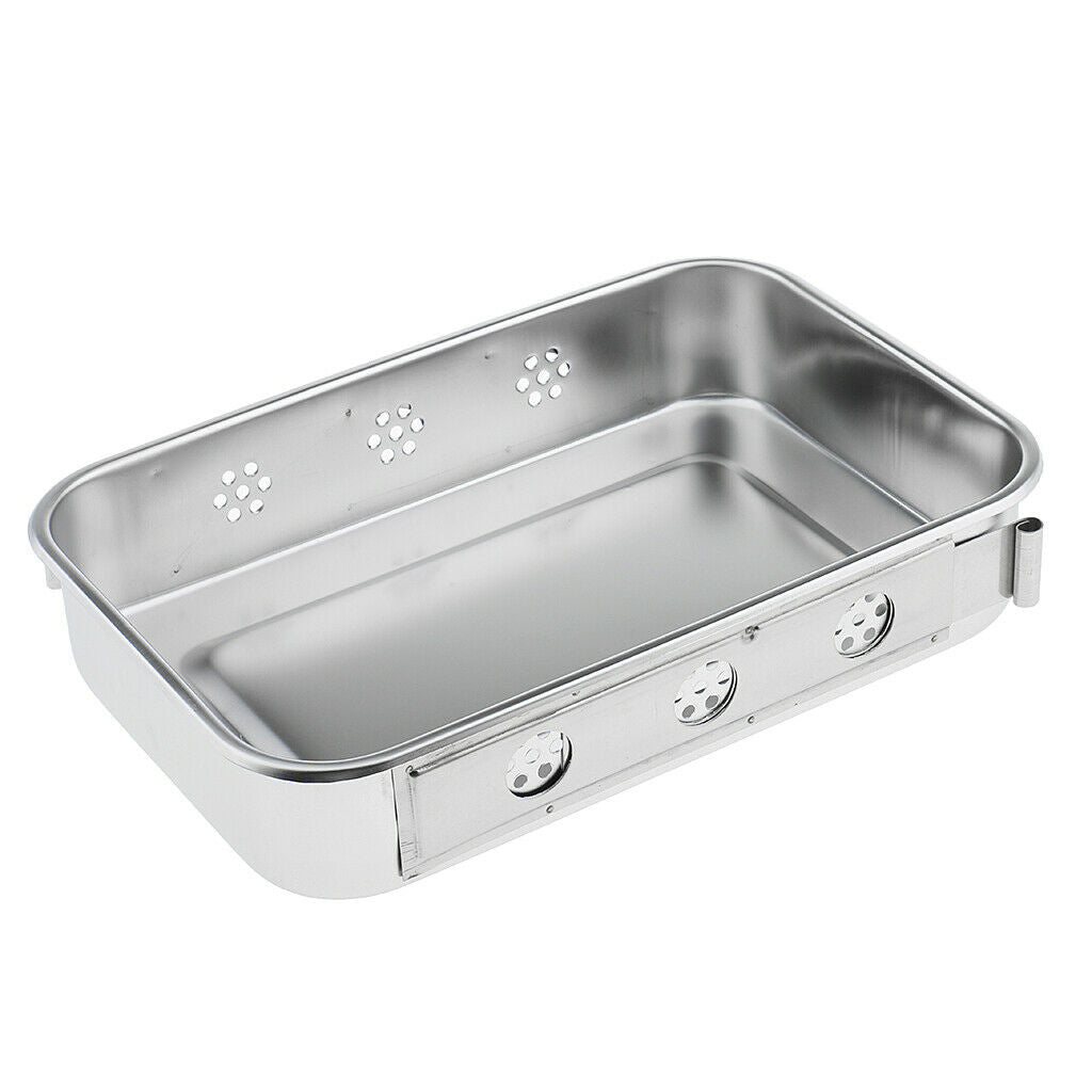 New Medication Sterilizer Box Stainless Steel Dish Disinfection Instrument Tray