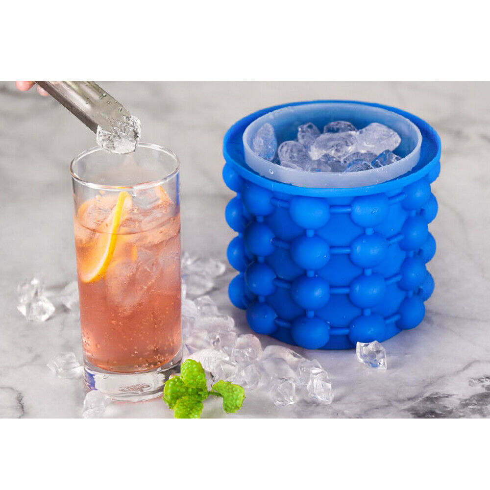 World Cup Ice Genie Cube Maker The Revolutionary Space Saving Silicone Beer Tool