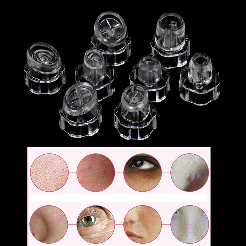 8Pcs Hydra Facial Device Tips Head Replacement For Water Oxygen Skin Clea.l8