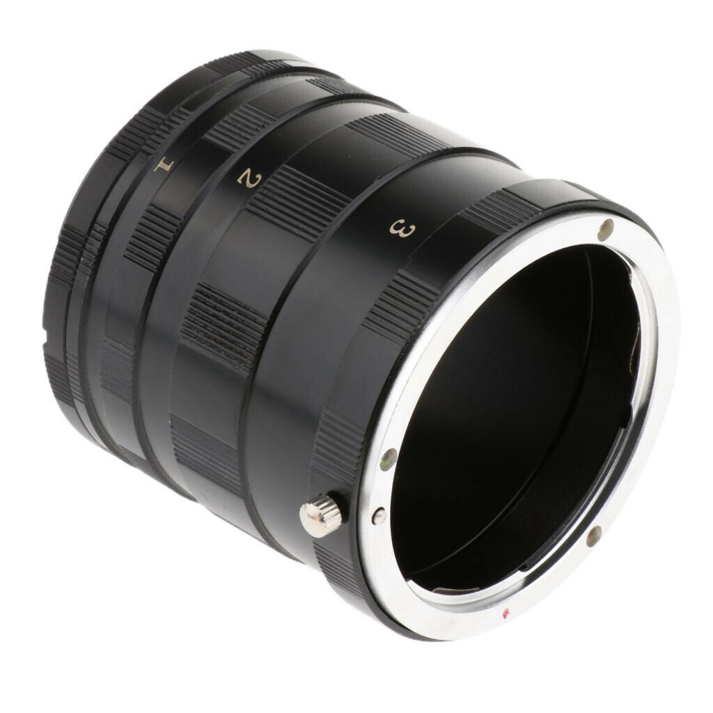 Manual Focus Macro Extension Tube Ring for Canon EF EF-S Lens DSLR Cameras