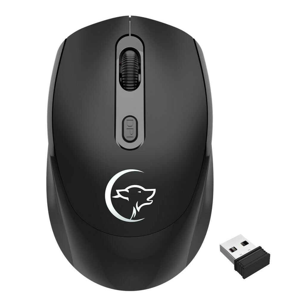 Fashionable Portable 2.4G USB Wireless Optical Mouse with USB Receiver