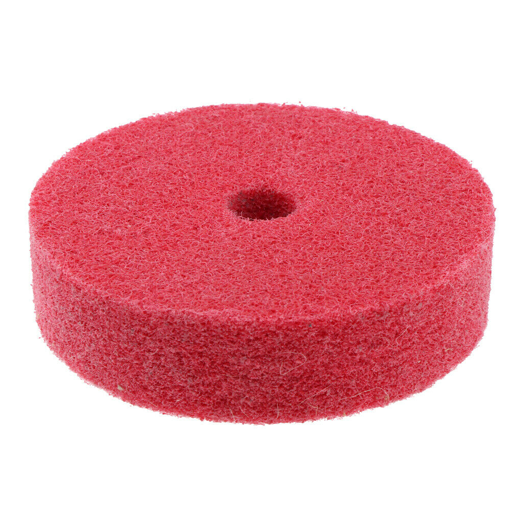 20mm Thick Red Fiber Grinding Wheel Abrasive Buffing Disc 10mm Bore Abrasive