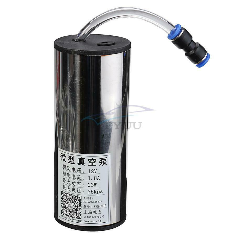 12V 2L Oil Water Fluid Suction Extractor Extraction Transfer Vacuum Pump For Car