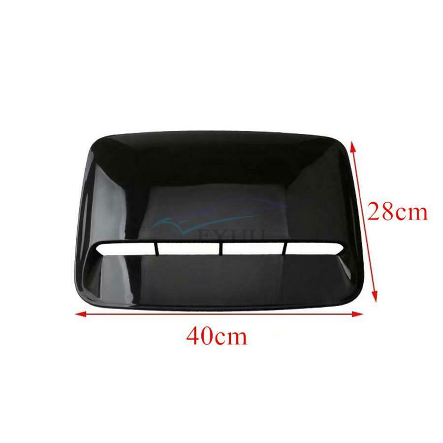 3 × ABS Plastic Universal Car Air Flow Intake Hood Vent Bonnet Protector Covers