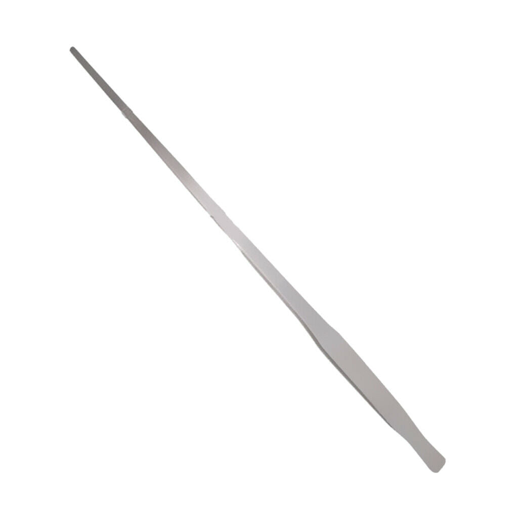 2-piece Stainless Steel Aquarium Live Tank Plant Elbow Straight Tweezer 48cm