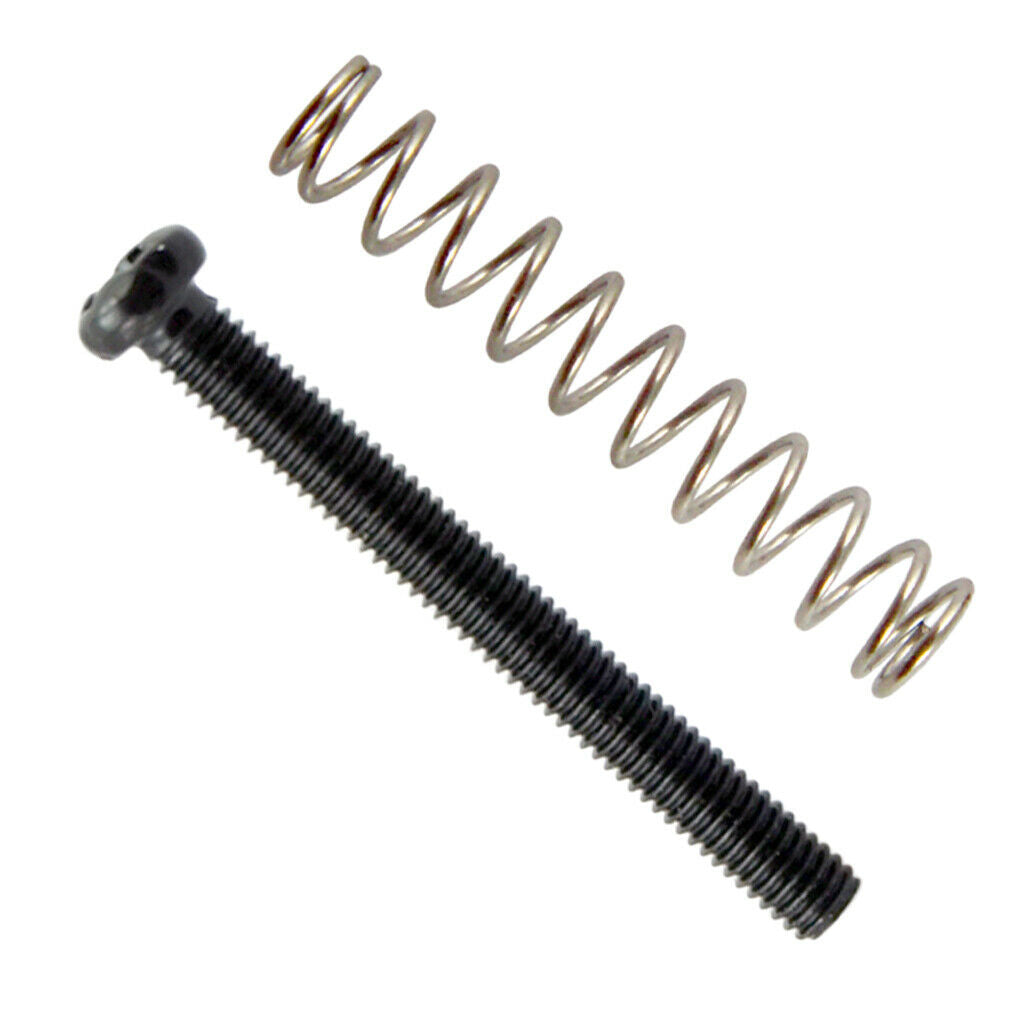 2X Humbucker Double Coil Pickup Frame Screws Springs for Electric Guitar Black