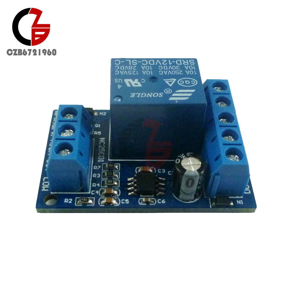Water Pump Auto Controller DC12V Liquid Level Sensor Relay for Aquarium Tower