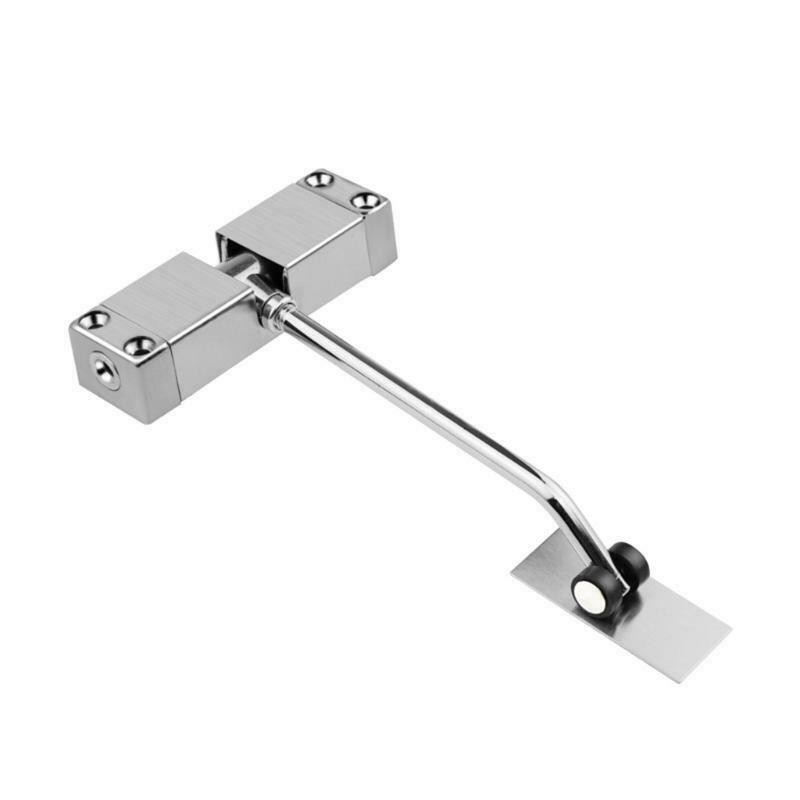 Stainless Steel Door Closer Auto Spring Buffer with Protective Door Gasket