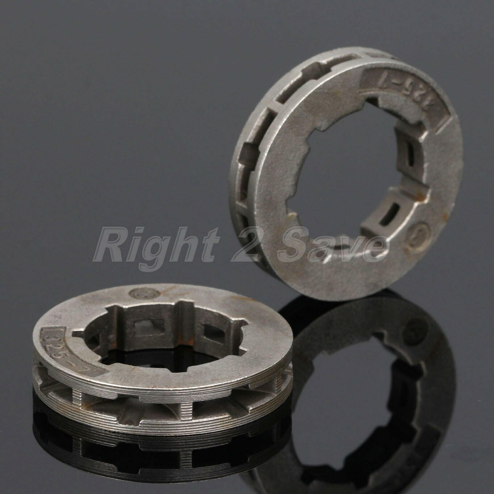 2pcs Chainsaw Sprocket Rim & Power Mate 325-7T for Chainsaw 45cc/52cc/4500/5200