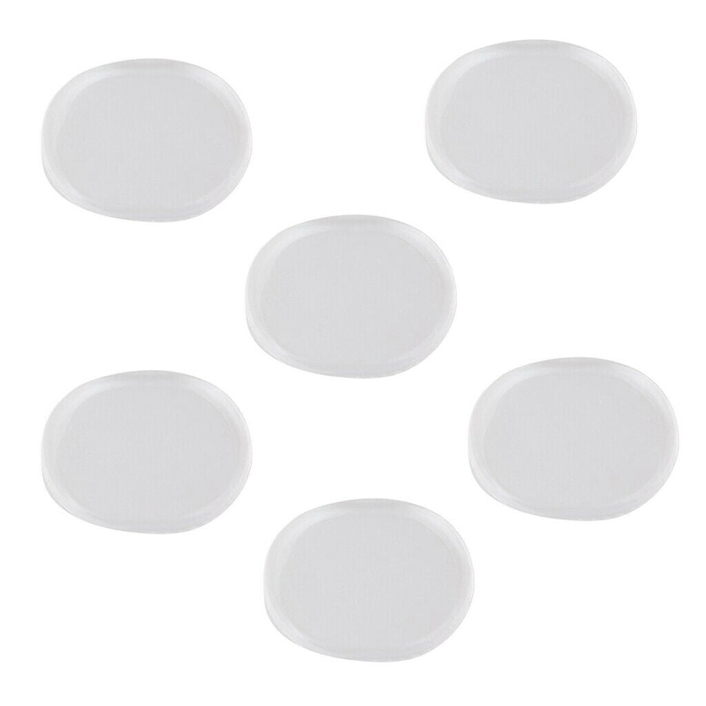 6 Pieces Drum Mute Pad for Drummer Percussionist Practice
