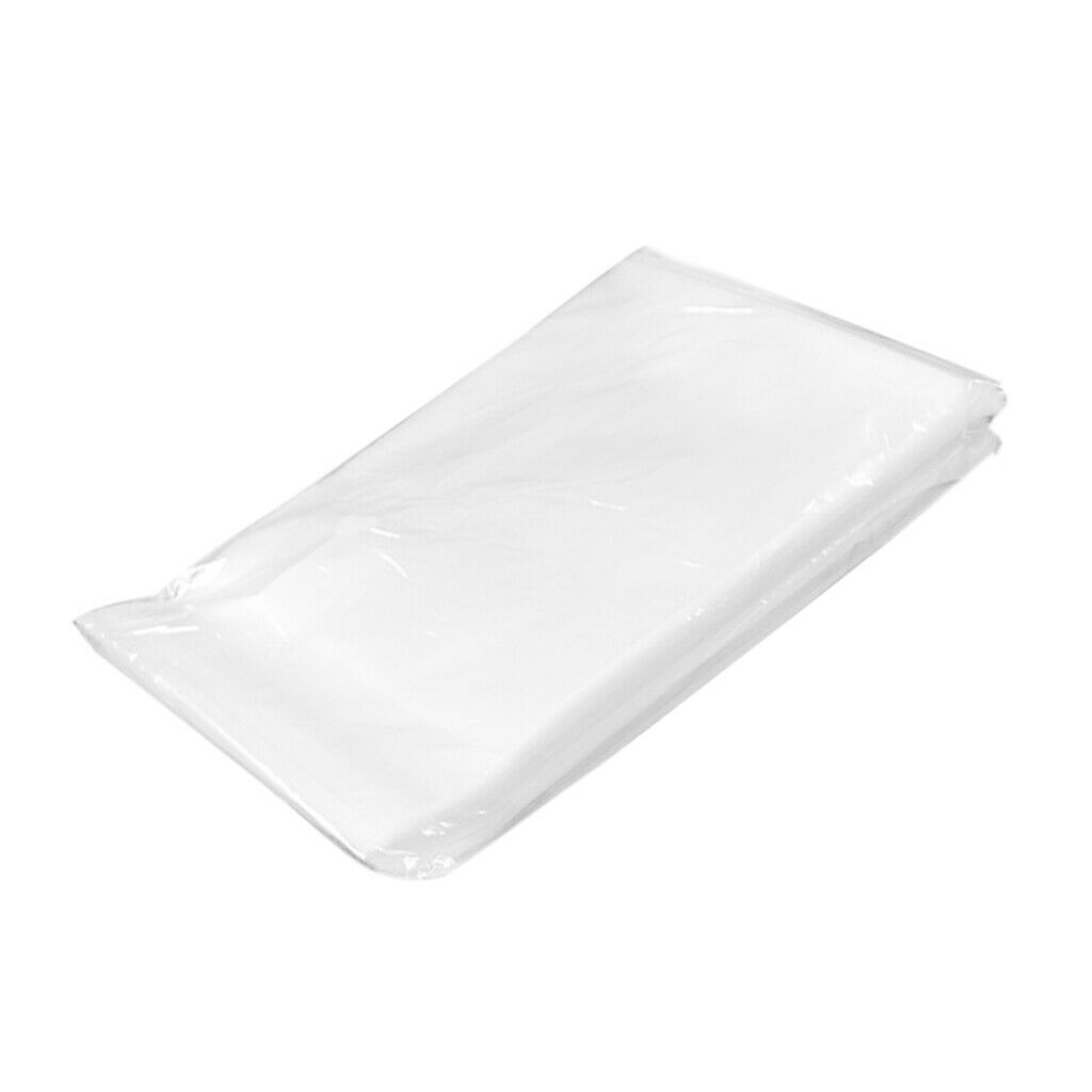 200x Cookie Party Favor Self-Adhesive Plastic Bags 7cmx7cm+10x10cm