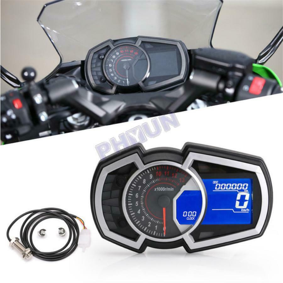 Motorcycle Scooter Moped Multifunctional Meter Speedometer Odometer Fuel Gauge