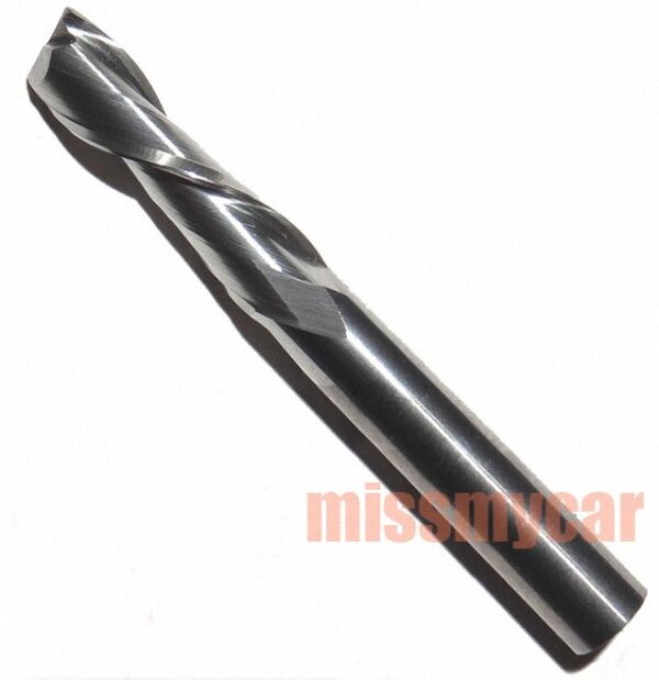 5pcs 2*8mm aluminium cutting double flute CNC router bits Φ4mm [M1]