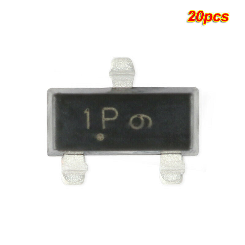 20pcs SMD Transistor MMBT2222ALT1G silk screen 1P SOT-23 NPN Triode