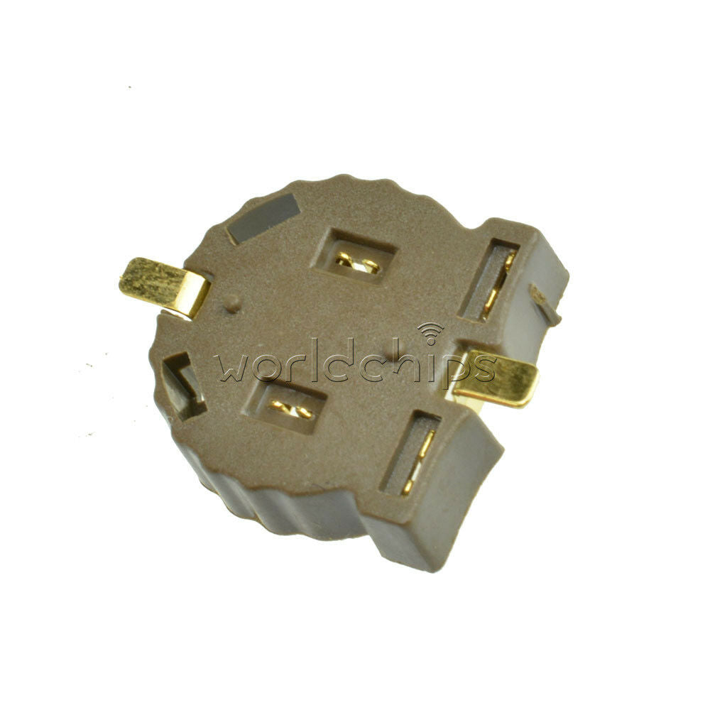10PCS CR1220 Button Battery Socket Clip Holder Box Case Portable