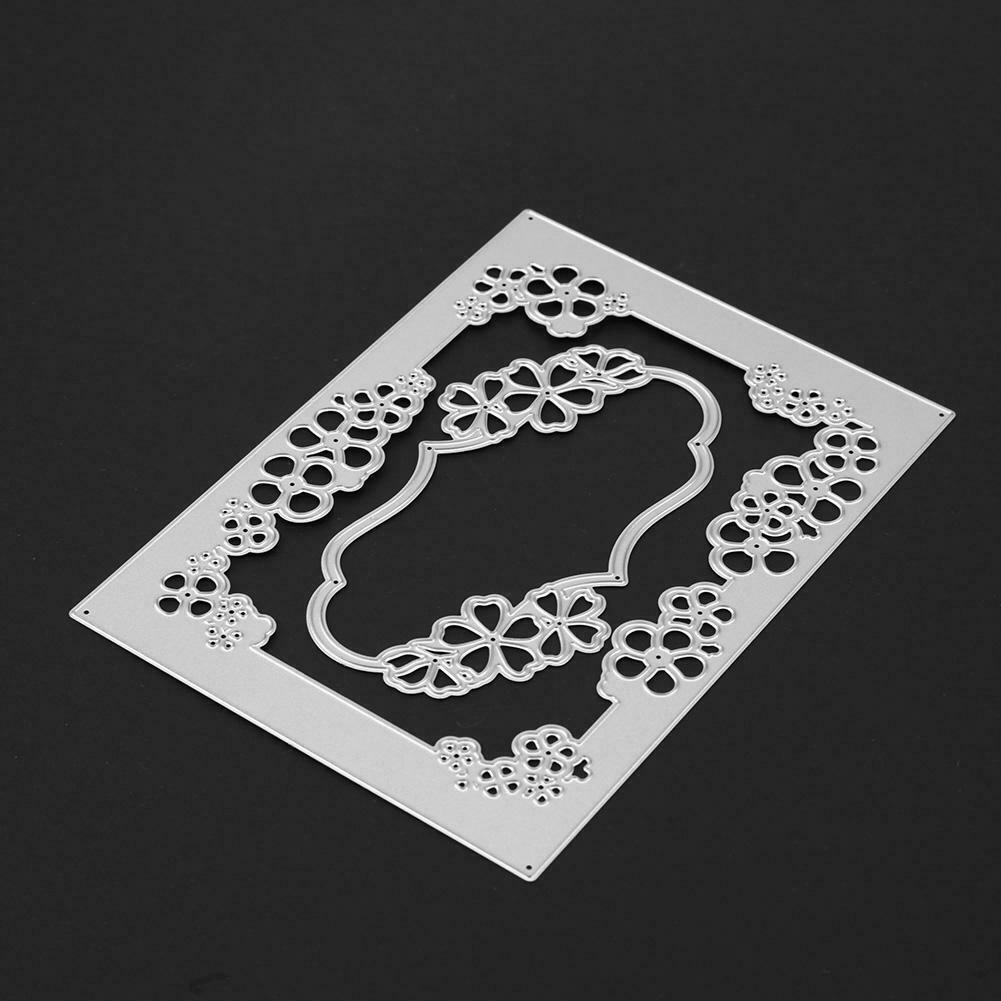 2pcs Cutting Dies Stencil for DIY Scrapbooking Decor Embossing Die Cuts @