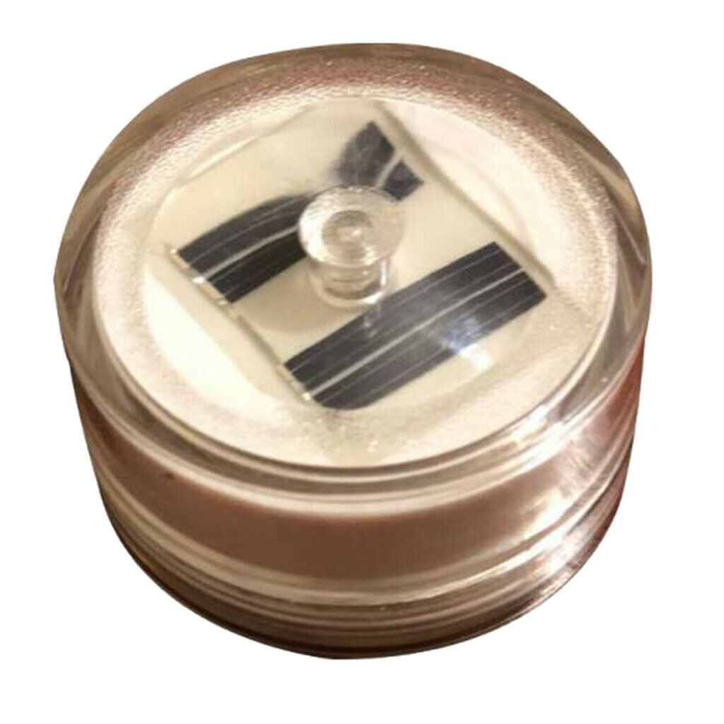 LED Solar Power Buried Light Under Ground Lamp Outdoor Path Decking red