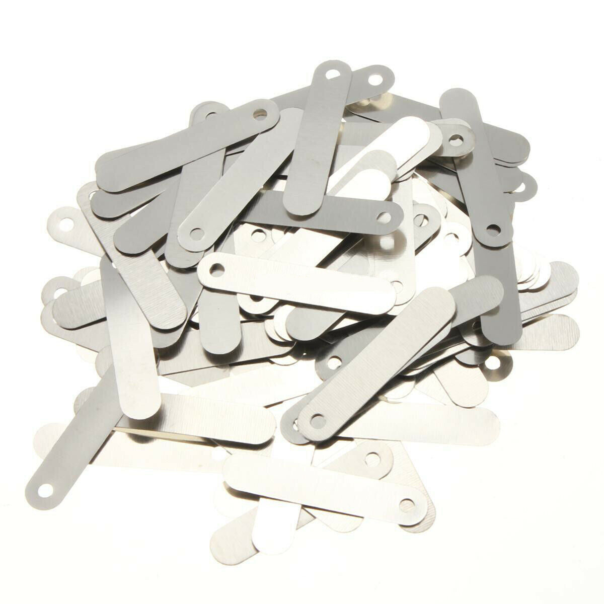 100pcs Set 2.5*0.5cm Solder Tab for Sub C 14500 Rechargeable Battery Cell